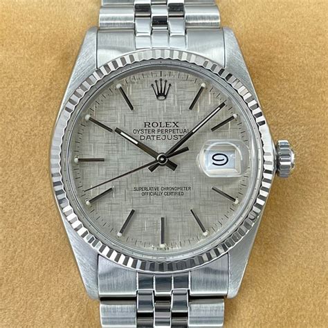 rolex oyster perpetual datejust information 1984 16014|Rolex ref 1601.